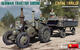 GERMAN TRACTOR D8506 WITH CARGO TRAILER - 1/3