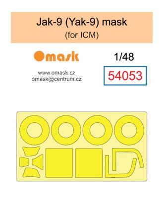 1/48 Jak-9 (Yak-9) maska (ICM)