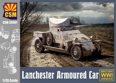 Lanchester Armoured Car 1914