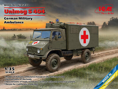 Unimog S404 S German military ambulance