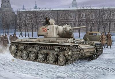 Russian KV-1 model 1942 "Lightweight Cast" Tank