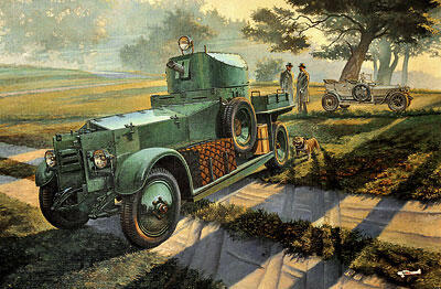 WW II British Armoured Car (Pattern 1920 Mk.1)