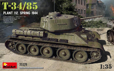 T-34/85 Plant 112 Spring 1944 (4x camo)