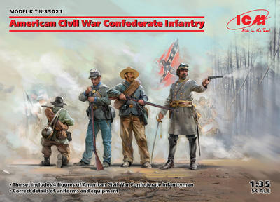 American Civil War Confederate Infantry - 1