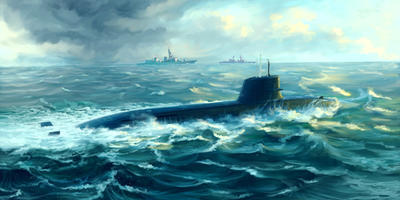 Japanese Soryu Class Submarine