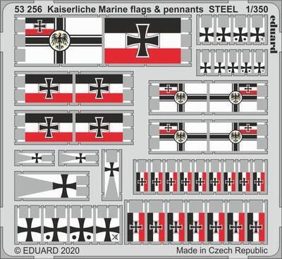 Kaiserlische Marine vlajky OCEL 1/350 lept