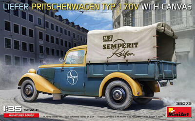 Liefer Pritschenwagen Typ 170V w/Canvas