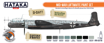 Mid-War Luftwaffe paint set, set barev - 1