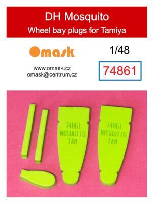 74861 1/48 DH Mosquito wheel bay plugs (for Tamiya)
 - 1