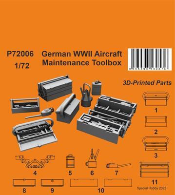 German WWII Aircraft Maintenance Toolbox 1/72