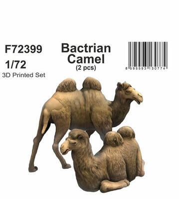 Bactrian Camel (2 pcs) 1/72