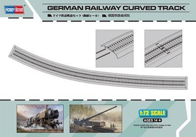 German Railway Curved Track 1:72