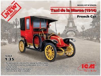 Taxi de la Marne (1914), French Car (3x Camo) - 1