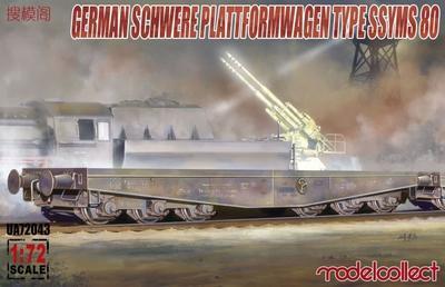 Germany Schwerer Plastformwagen Type SSYMS 80