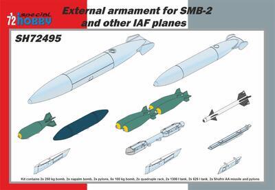 External armament for SMB-2 and other IAF planes 1/72
