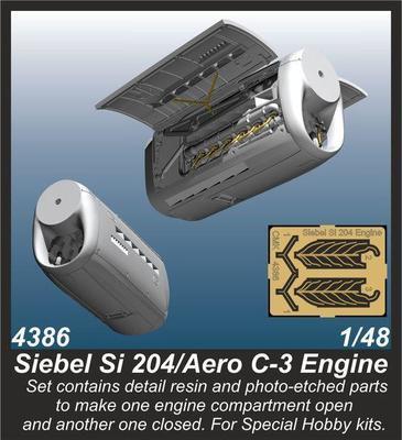 Siebel Si 204/Aero C-3 Engine 