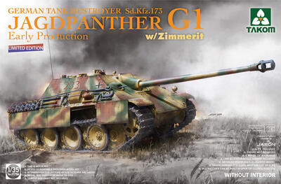 Jagdpanther G1 early production w/Zimmerit