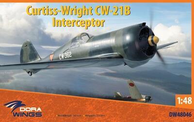 Curtiss-Wright CW-21B Interceptor (3x camo)