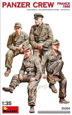 Panzer Crew, France 1944 (4 fig.)