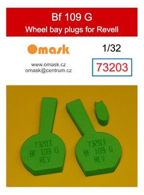 73203 1/32 Bf 109 G wheel bay plugs (for Revell)
 - 1