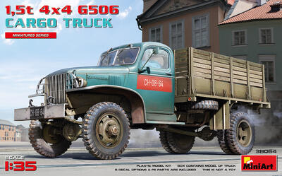G506 1,5t Cargo Truck 4x4 (6x camo)