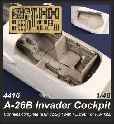 A-26B Invader Cockpit, resin
