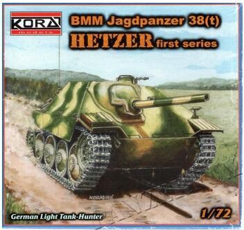 BMM Jagdpanzer 38 Hetzer, frühe Ausf. - resin model