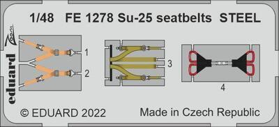 Su-25 seatbelts STEEL