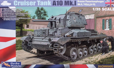 Cruiser Tank A10 Mk.I Kreuzer Panzerkampfwagen Mk. II, 742(e), (A-10)