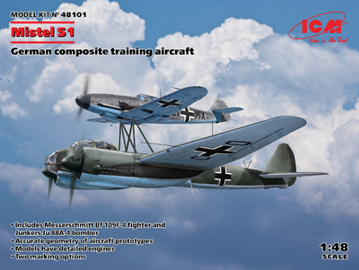 Mistel S1 German composite training aircraft