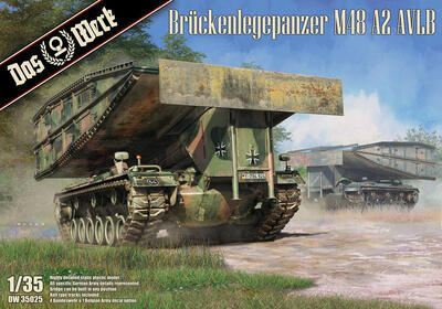 Brückenlegepanzer M48 A2 AVLB, Armored Vehicle Launched Bridge