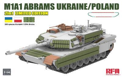 M1A1 Abrams Ukraine/Poland 2in1 limited edition