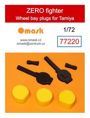 77220 1/72 Zero fighter wheel bay plugs (for Tamiya)
 - 1