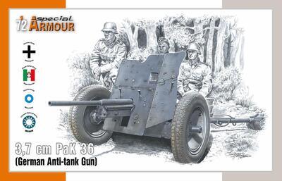 3,7 cm PaK 36 ‘German Anti-tank Gun’ 