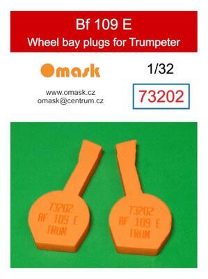 73202 1/32 Bf 109 E wheel bay plugs (for Trumpeter)
 - 1