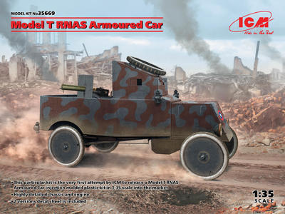 Model T RNAS Armoured Car - 1