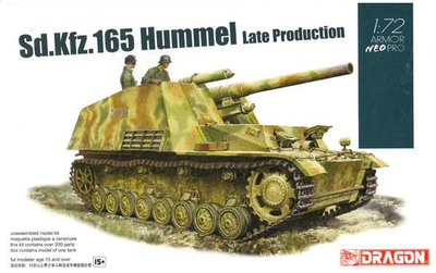 Sd.Kfz.165 Hummel Late Production w/NEO Tracks (1:72)