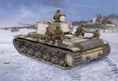 Russian KV-1 Model 1942 "Heavy Cast Turret" Tank