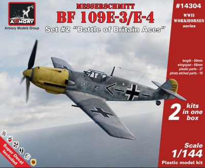 BF 109 E-3/E-4 Set 2 "Battle of Britain Aces"