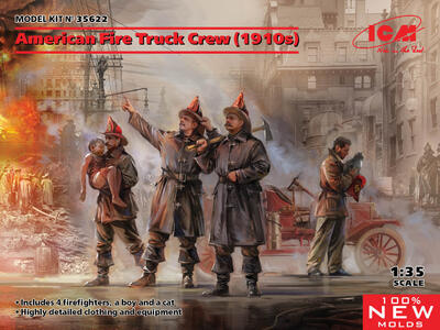 American Fire Truck Crew (1910s)