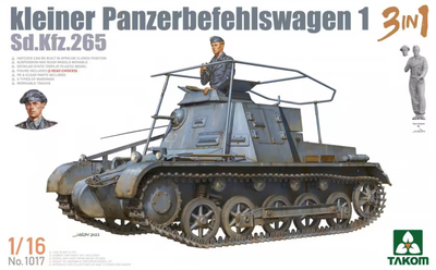 Sd.Kfz.265 Kleiner Panzerbefehlswagen 1 3 in 1