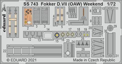 Fokker D. VII (OAW) Weekend 1/72