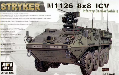 Stryker M1126 8x8 ICV