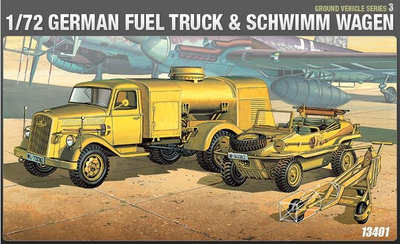 German Fuel Truck+Schwimmwagen