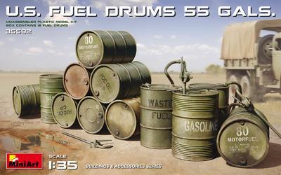 U.S. Fuel Drums 55 Gals.  - 1