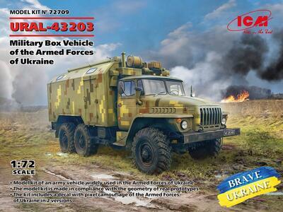 URAL-43203 Military Box Armed Forces Ukraine