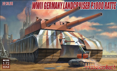WII German Landcruiser P.1000 Ratte