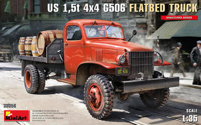 US 1,5t 4×4 G506 FLATBED TRUCK - 1