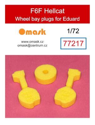 77217 1/72 F6F Hellcat wheel bay plugs (for Eduard)
 - 1