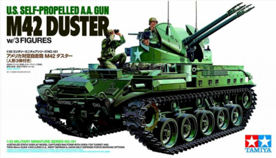 M42 Duster w/3 figures.
